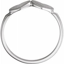 Load image into Gallery viewer, Double Heart Signet Ring
