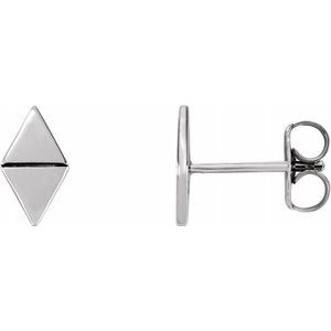 Sterling Silver Geometric Earrings