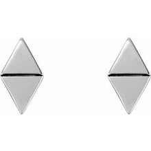 Load image into Gallery viewer, Sterling Silver Geometric Earrings
