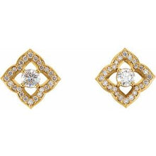 Charger l&#39;image dans la galerie, Halo-Style Clover Earrings
