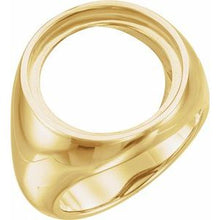 Load image into Gallery viewer, 18 mm Coin Frame Ring
