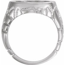 Charger l'image dans la galerie, 15.5 mm Nugget Coin Frame Ring
