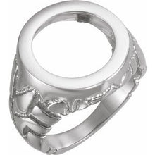 Charger l'image dans la galerie, Sterling Silver Ring Mounting for 15.5 mm Coin
