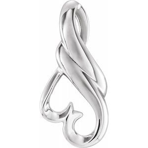 Sterling Silver Freeform Pendant
