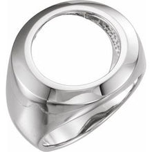 Load image into Gallery viewer, Sterling Silver Ring Mounting for 16.5 mm Coin
