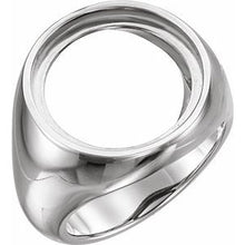 Load image into Gallery viewer, 18 mm Coin Frame Ring
