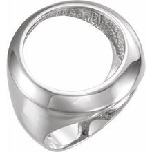 Charger l'image dans la galerie, Sterling Silver Ring Mounting for 17.8 mm Coin
