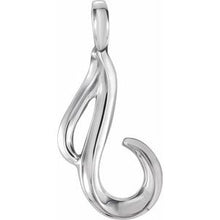 Load image into Gallery viewer, Sterling Silver Freeform Pendant
