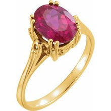 Charger l'image dans la galerie, Sterling Silver 11x9 mm Oval Ring Mounting
