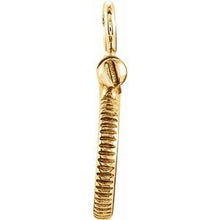 Load image into Gallery viewer, 9x.78 mm Screw-Top Coin Edge Coin Frame Dangle
