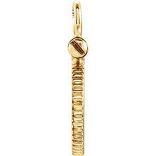 Load image into Gallery viewer, 10x.53 mm Screw-Top Coin Edge Coin Frame Dangle
