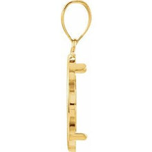 Load image into Gallery viewer, 14K Yellow Pendant Mounting for 19x1.1 mm Coin

