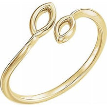 Charger l'image dans la galerie, Double Marquise Shape Bypass Ring
