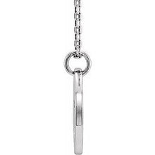 Load image into Gallery viewer, Pierced Cross Disc Necklace or Pendant
