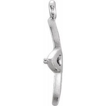 Load image into Gallery viewer, Pearl Cross Pendant or Dangle
