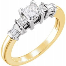 Load image into Gallery viewer, Accented Engagement Ring
