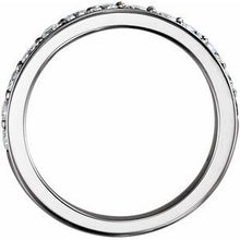 Load image into Gallery viewer, Platinum 3/4 CTW Diamond Band
