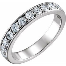Load image into Gallery viewer, Platinum 3/4 CTW Diamond Band

