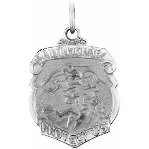 St. Michael Medal Necklace or Pendant  