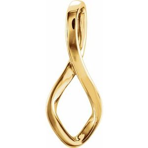 Sterling Silver Freeform Pendant