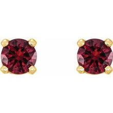 Load image into Gallery viewer, Youth Birthstone Earrings
