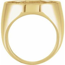 Load image into Gallery viewer, 18K Yellow Ring Mounting for 21.4 mm Coin
