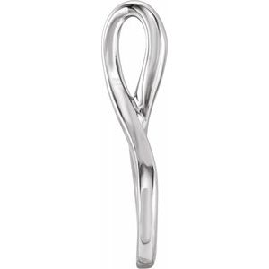 Sterling Silver Freeform Pendant
