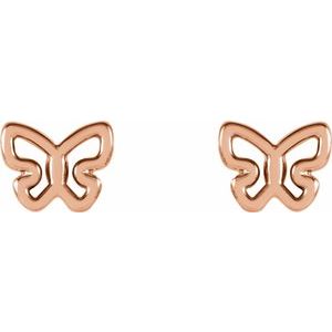 Butterfly Earrings or Trim