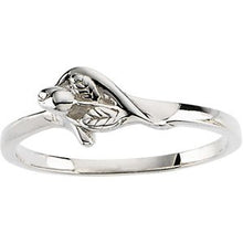 Load image into Gallery viewer, Sterling Silver The Unblossomed Rose¬Æ Ring Size 7
