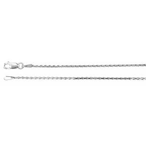 1.5 mm Wheat Diamond-Cut Chain