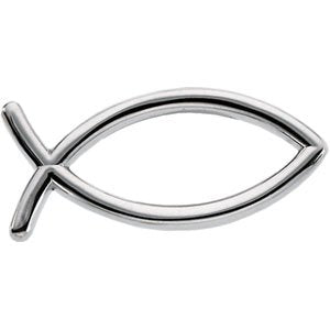 Ichthus (Fish) Lapel Pin