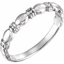 Charger l'image dans la galerie, Sterling Silver Stackable Ring
