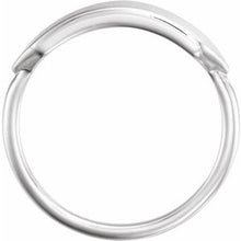 Load image into Gallery viewer, Sterling Silver 20x5 mm Geometric Signet Ring
