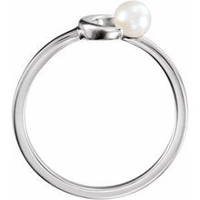 Charger l&#39;image dans la galerie, Crescent Pearl Ring 
