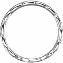 Load image into Gallery viewer, Sterling Silver Interlocking Stackable Link Ring
