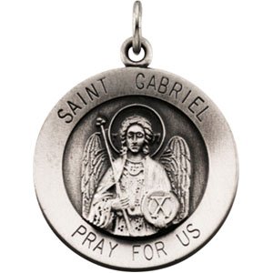 St. Gabriel Medal Necklace or Pendant   