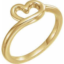 Load image into Gallery viewer, Youth Heart Ring 
