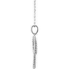 Load image into Gallery viewer, Sterling Silver Interlocking Circle 16-18&quot; Necklace
