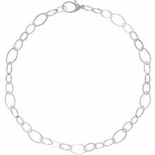 Charger l&#39;image dans la galerie, Sterling Silver Link 18&quot; Necklace

