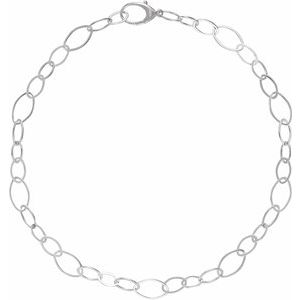 Sterling Silver Link 18