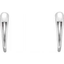 Load image into Gallery viewer, J-Hoop Earrings
