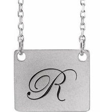 Load image into Gallery viewer, Sterling Silver Geometric 18&quot; Necklace
