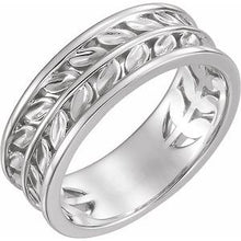 Charger l'image dans la galerie, Sterling Silver Leaf Ring
