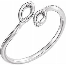 Charger l'image dans la galerie, Sterling Silver Double Marquise Shape Ring
