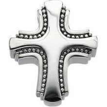 Load image into Gallery viewer, Sterling Silver Cross Slide Pendant
