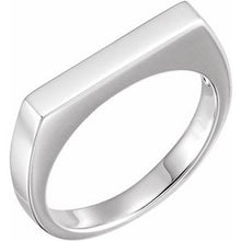 Charger l'image dans la galerie, Sterling Silver 3 mm Engravable Stackable Ring
