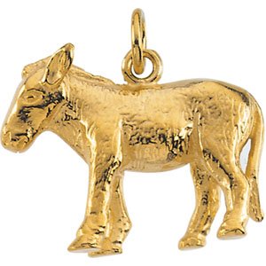 Nativity Donkey Pendant 
