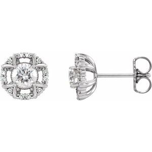 Halo-Style Earrings 