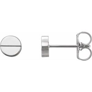 Sterling Silver Geometric Pair of Earrings
