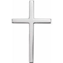 Load image into Gallery viewer, 14K White Cross Pendant
